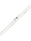 White gold chain CBFORDO-0.50MM 38CM 