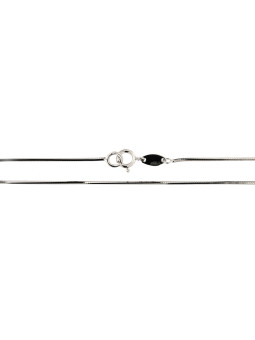 White gold chain CBSNKSQ-0.80MM