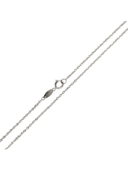 White gold chain CBTW-0.60MM