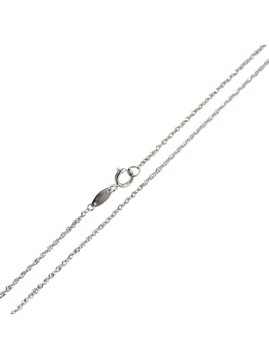 White gold chain CBTW-0.60MM
