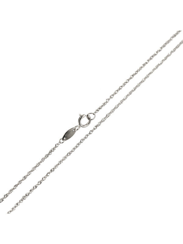 White gold chain CBTW-0.60MM