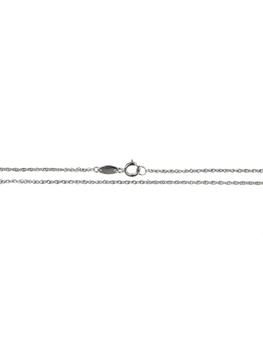 White gold chain CBTW-0.60MM