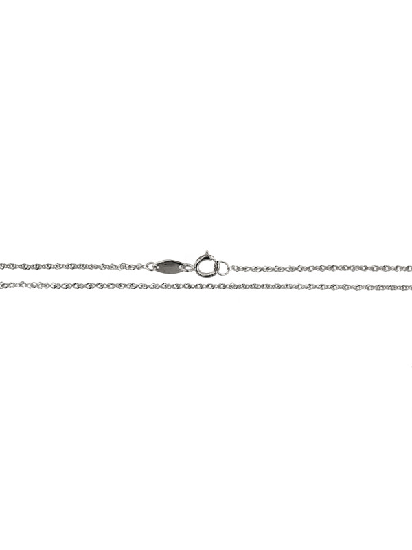 White gold chain CBTW-0.60MM