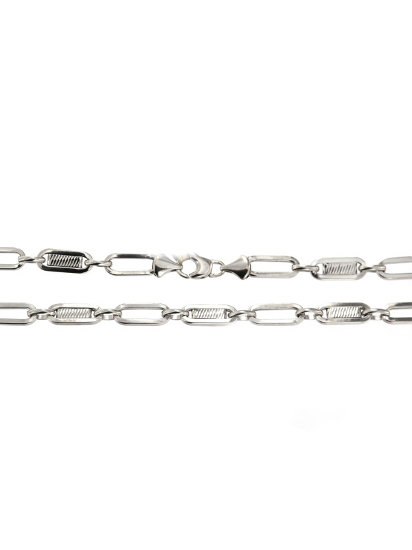 White gold chain CBZF04