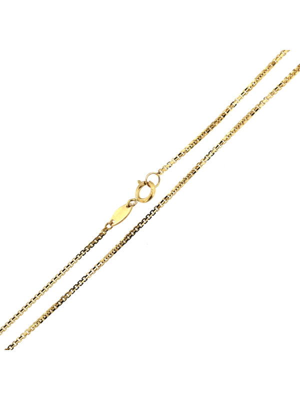 Yellow gold chain CGBOX-1.00MM