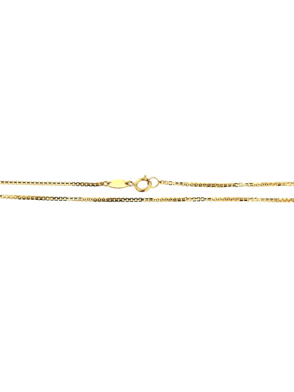 Yellow gold chain CGBOX-1.00MM