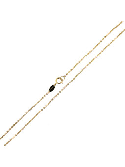 Yellow gold chain CGCAB7-0.80MM