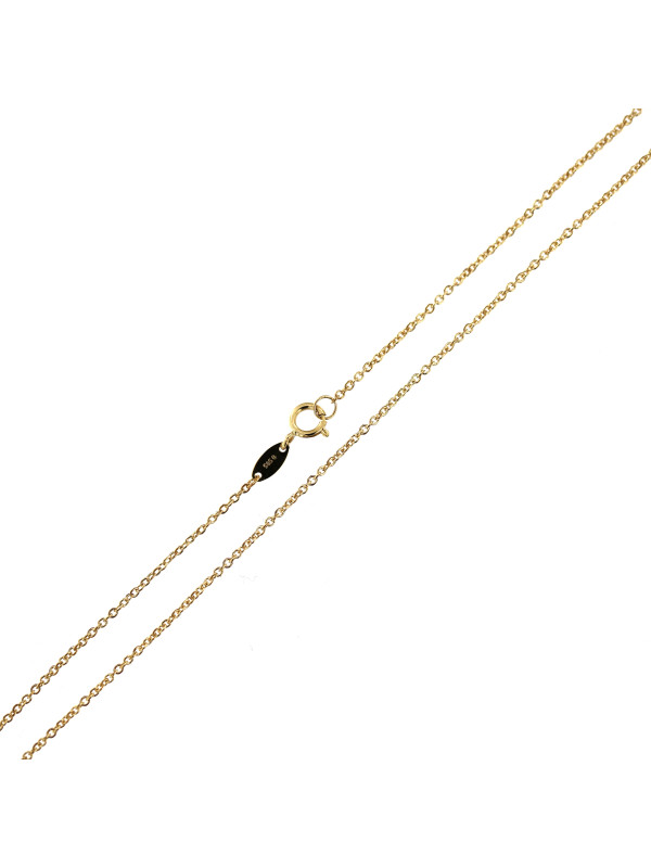 Yellow gold chain CGCAB7-0.80MM