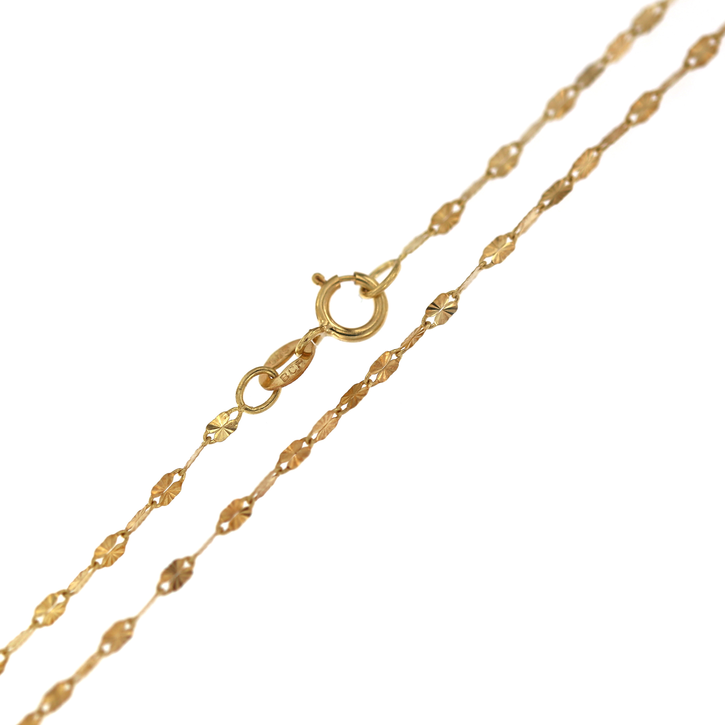 Yellow gold chain CGCPHS-1.50MM