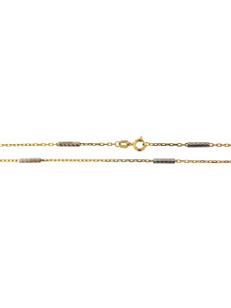 Yellow gold chain CGFORDB-0.80MM