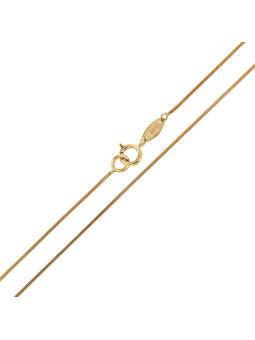 Yellow gold chain CGSNK-0.50MM