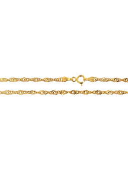 Yellow gold chain CGTW-2.25MM