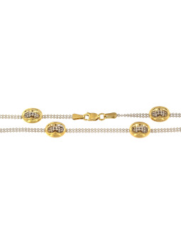 Yellow gold chain CGZF02-7.00MM
