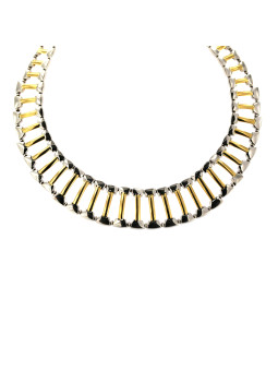 Yellow gold necklace CGZF07