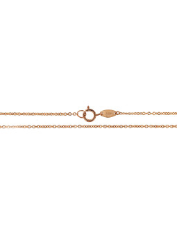 Rose gold chain CRCAB7-1.00MM