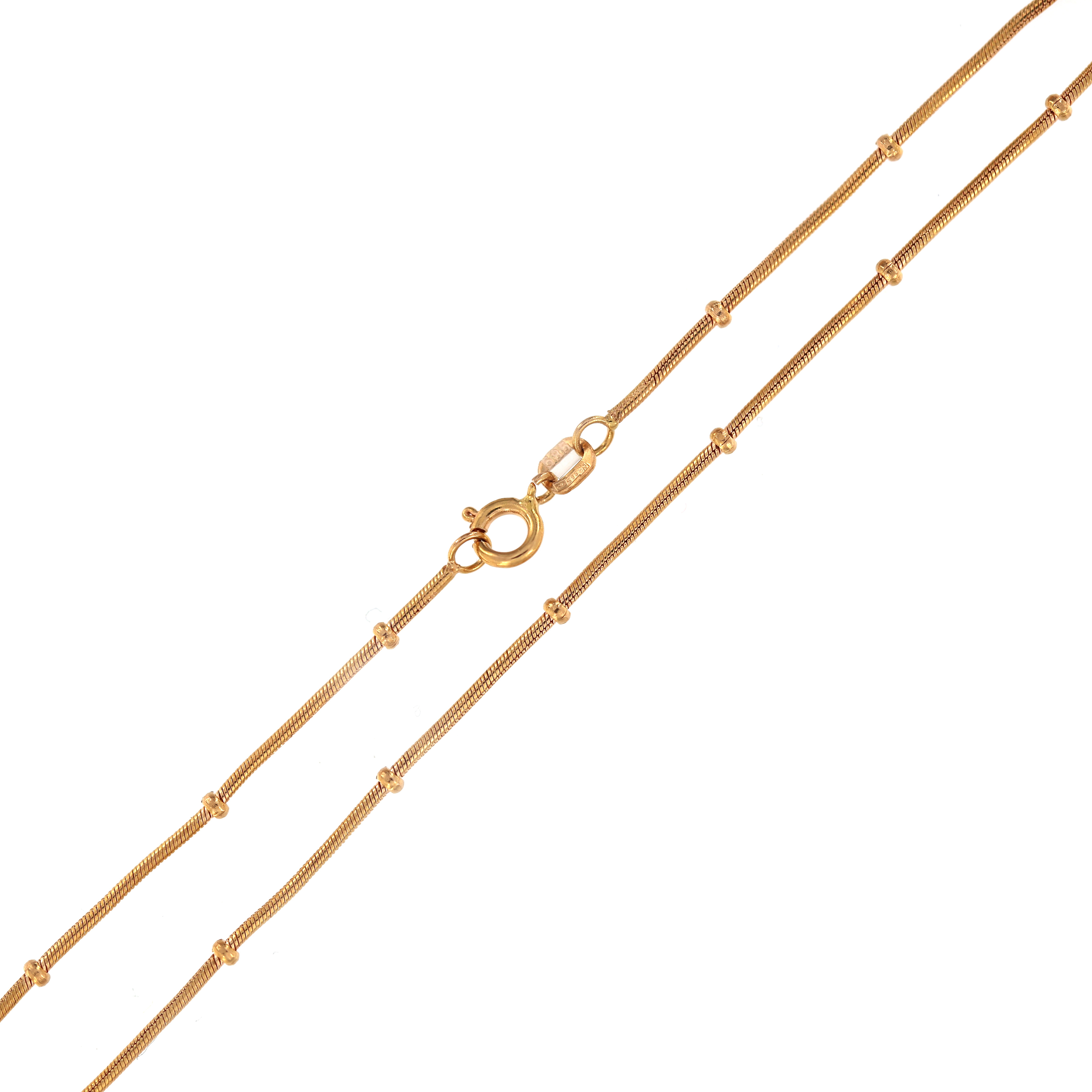 Rose gold chain CRSATURNSNK-1.00MM