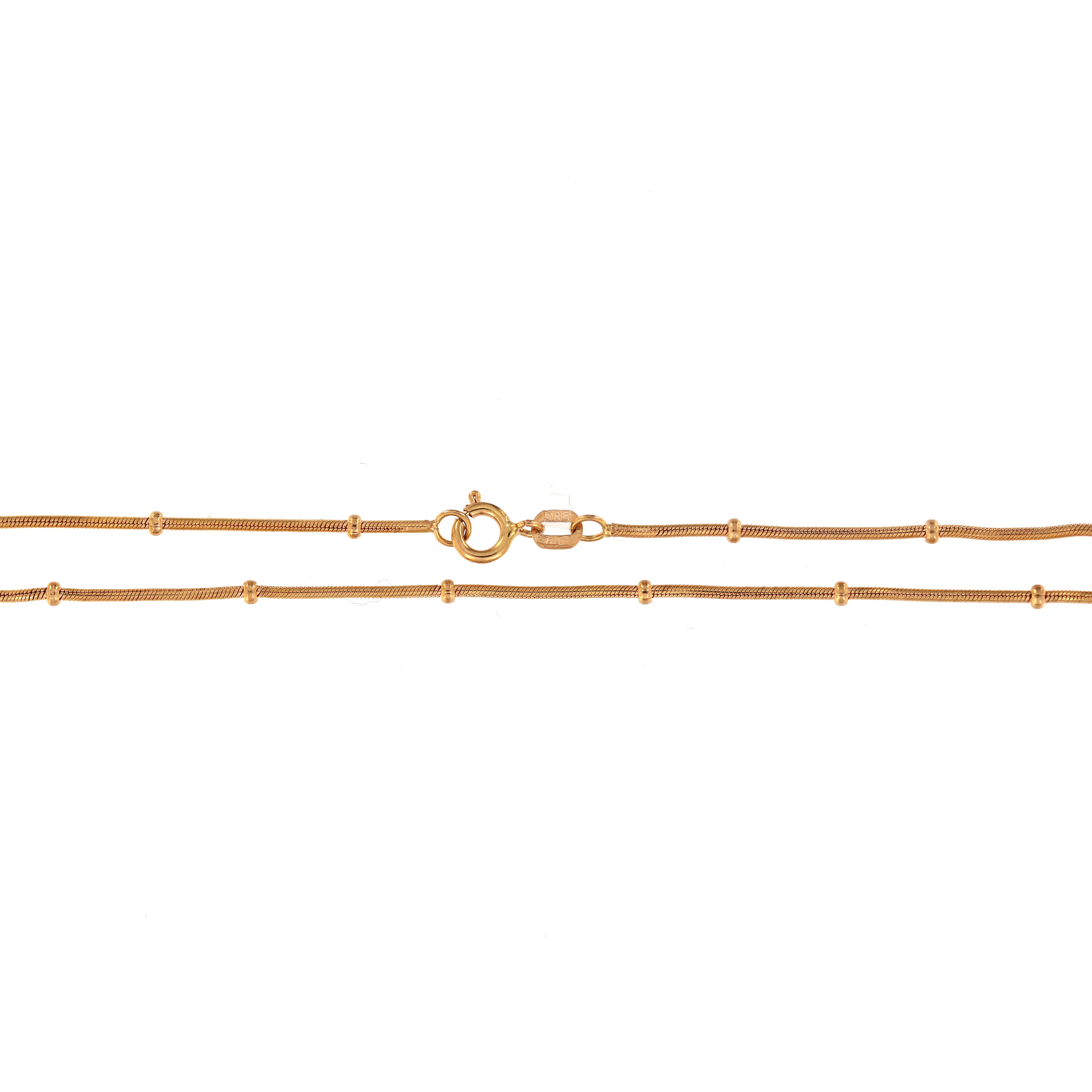 Rose gold chain CRSATURNSNK-1.00MM