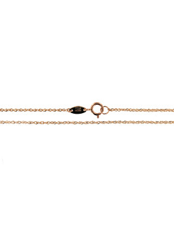 Rose gold chain CRTW-0.80MM