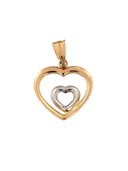 Rose gold heart pendant ARS01-29