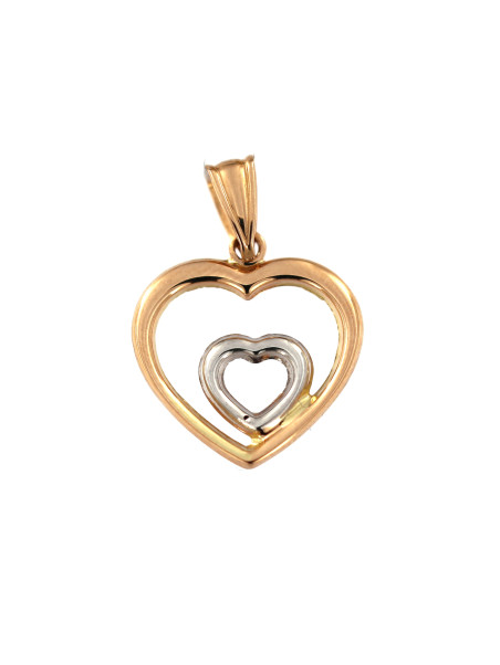 Rose gold heart pendant ARS01-29