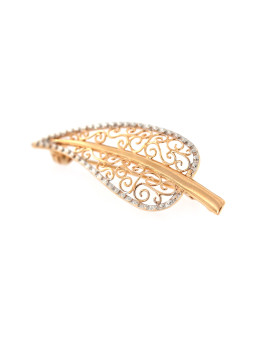Rose gold brooch FRS05-06