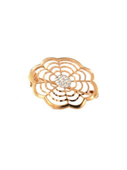 Rose gold brooch FRS05-08