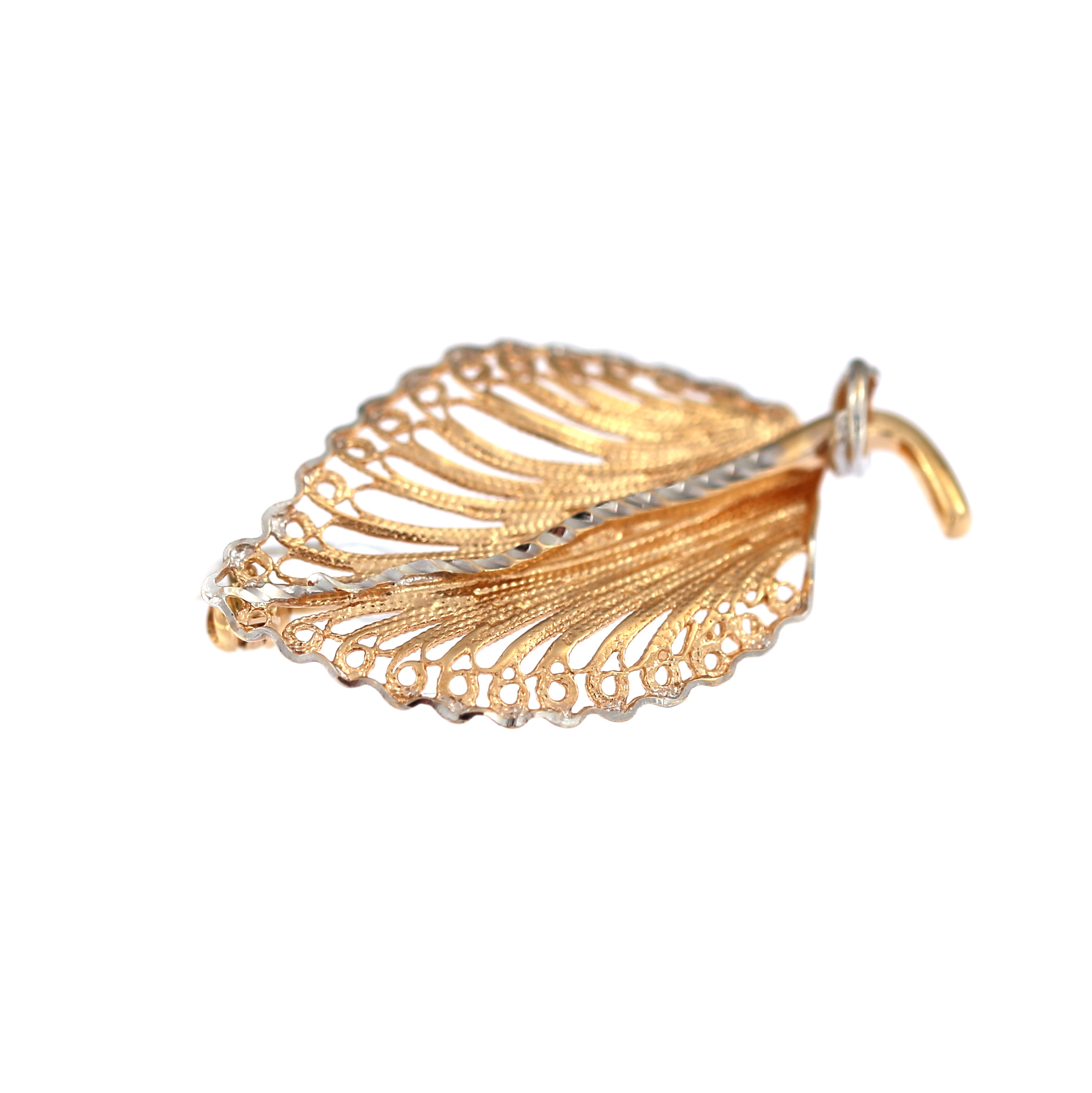 Rose gold brooch FRS05-11