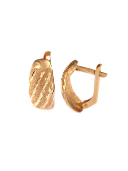 Rose gold earrings BRA02-02-14