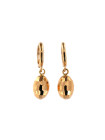 Rose gold drop earrings BRA05-02-06 