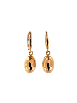 Rose gold drop earrings BRA05-02-06