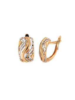 Rose gold earrings BRA06-05-22