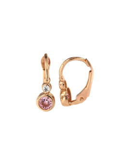 Rose gold kids earrings BRA08-03-05