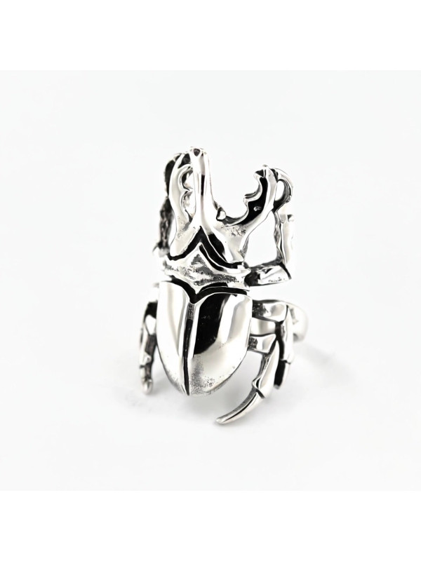 SILVER RING BIKER-Ž-08