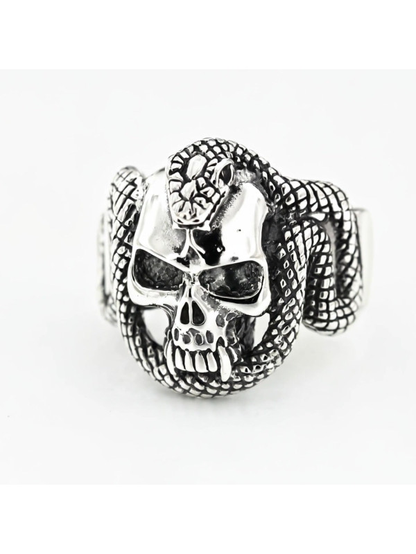 SILVER RING BIKER-Ž-14 D21